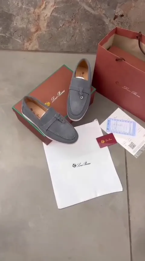Loro Piana Suede Loafers